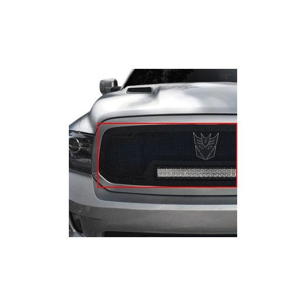 Royalty Core® - 1-Pc RCRX LED Race Line Design Custom Painted Mesh Main Grille