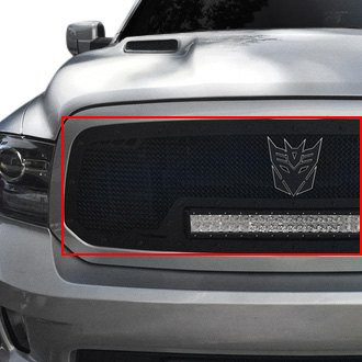 Royalty Core® - 1-Pc RCRX LED Race Line Design Custom Painted Mesh Main Grille