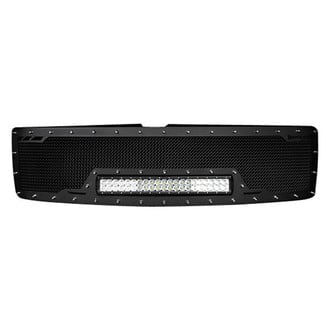 Royalty Core® - 1-Pc RCRX LED Race Line Design Custom Painted Mesh Main Grille