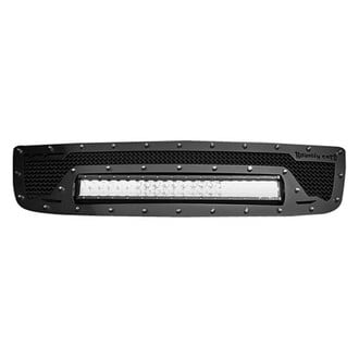 Royalty Core® - 1-Pc RCRX LED Race Line Design Custom Painted Mesh Main Grille