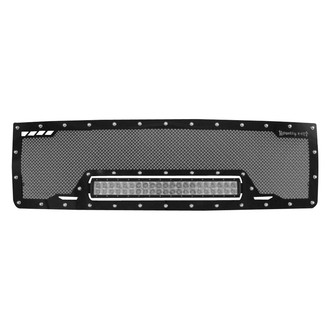 Royalty Core® - 1-Pc RCRX LED Race Line Design Custom Painted Mesh Main Grille