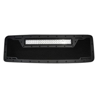 Royalty Core® - 1-Pc RCRX LED Race Line Design Custom Painted Mesh Main Grille