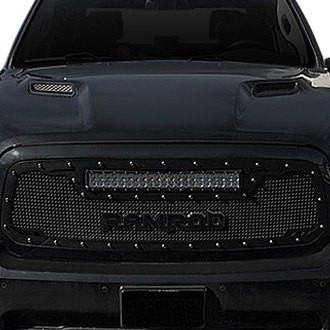 Royalty Core® - 1-Pc RCRX LED Race Line Design Custom Painted Mesh Main Grille