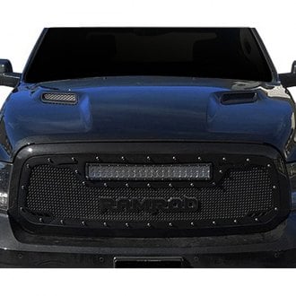 2016 Ram 1500 Custom Grilles - Billet, Mesh, LED, Chrome, Black