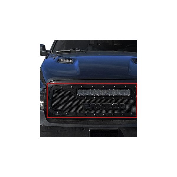 Royalty Core® - 1-Pc RCRX LED Race Line Design Custom Painted Mesh Main Grille