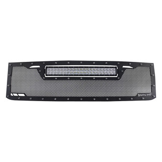Royalty Core® - 1-Pc RCRX LED Race Line Design Custom Painted Mesh Main Grille