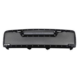 Royalty Core® - 1-Pc RCRX LED Race Line Design Custom Painted Mesh Main Grille