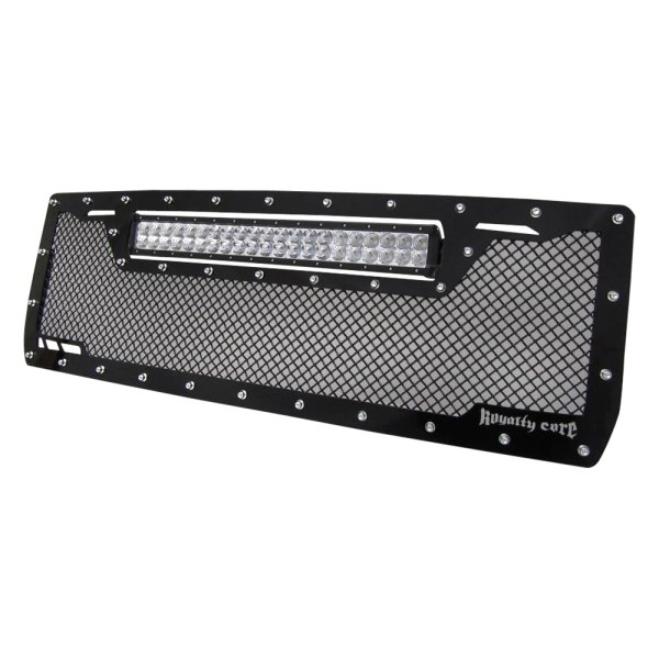 Royalty Core® - 1-Pc RCRX LED Race Line Design Custom Painted Mesh Main Grille