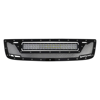 Royalty Core® - 1-Pc RCRX LED Race Line Design Custom Painted Mesh Main Grille