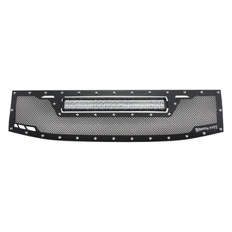 Royalty Core® - 1-Pc RCRX LED Race Line Design Custom Painted Mesh Main Grille