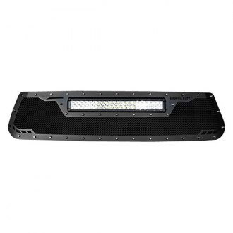 Royalty Core® - 1-Pc RCRX LED Race Line Design Custom Painted Mesh Main Grille