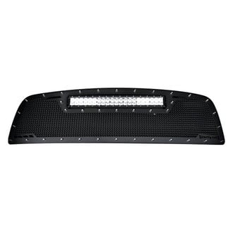 Royalty Core® - 1-Pc RCRX LED Race Line Design Custom Painted Mesh Main Grille