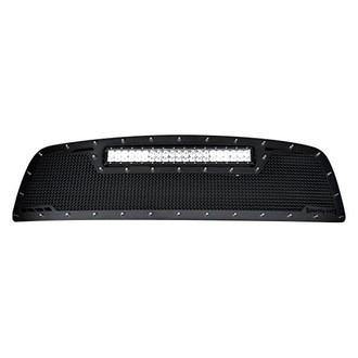 Royalty Core® - 1-Pc RCRX LED Race Line Design Custom Painted Mesh Main Grille