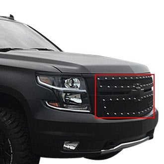 Royalty Core® 14919 - 2-Pc RCR Race Line Design Custom Painted Mesh Main Grille