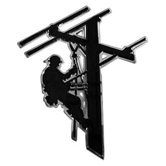 Royalty Core® - Lineman Gloss Black Emblem