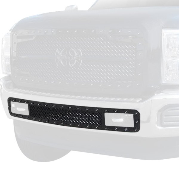 Royalty Core® - 1-Pc Custom Painted Mesh Bumper Grille