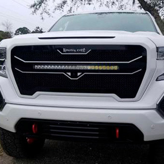 Royalty Core® - RC4X Layered Design Custom Painted Mesh Main Grille with 1 x 30" LED Light Bar