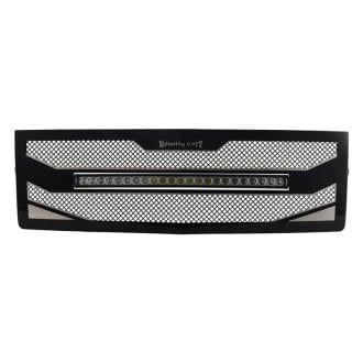 Royalty Core® - 1-Pc RC4X Layered Design Custom Painted Mesh Main Grille with 1 x 30" LED Light Bar