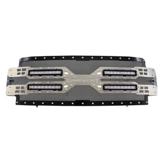 Royalty Core® 15121 - RC5X Quadrant LED Design Custom Painted 12.0 Sport Mesh Main Grille