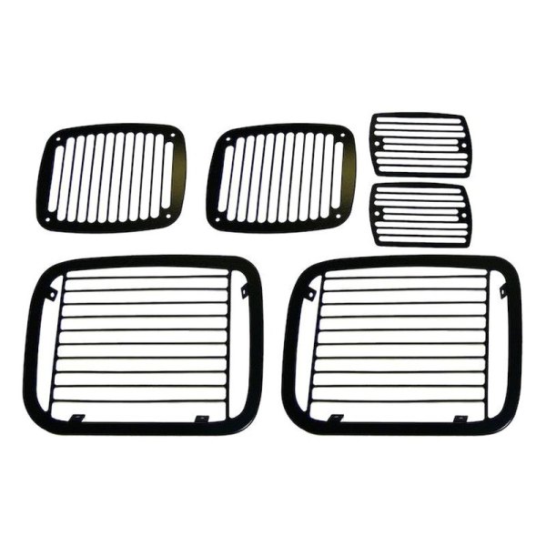 RT Off-Road® - Billet Style Black Stone Guard Set