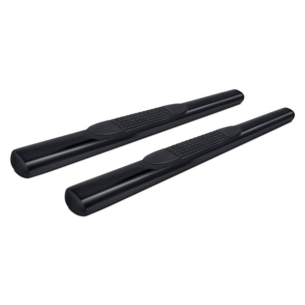RT Off-Road® - 3" Black Round Straight Side Steps
