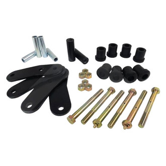RT Off-Road® - 0.75" Heavy Duty Greasable Front and Rear Leaf Spring Shackle Kit