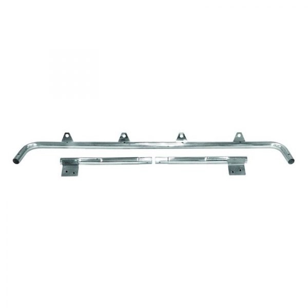 RT OffRoad® RT28014 Polished Windshield Frame Mount with Light Tabs