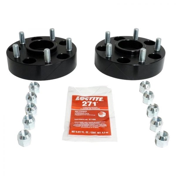 RT Off-Road® - Black 6061-T6 Aluminum Wheel Spacer Kit