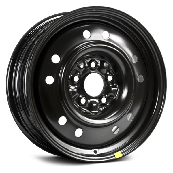 Rt® 16 Steel Wheel 5 Lug X99145n Wheels Black Rims 9677