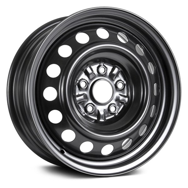 Rt® 16 Steel Wheel 5 Lug X99143n Wheels Black Rims 7291