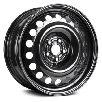 17 Inch Steel Wheels - Black, Truck, Original Rims | CARiD