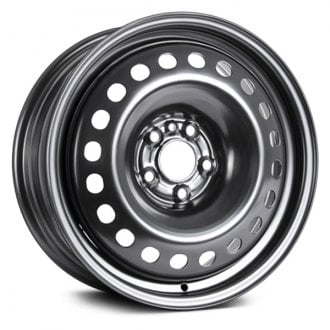 17 Inch Steel Wheels - Black, Truck, Original Rims | CARiD