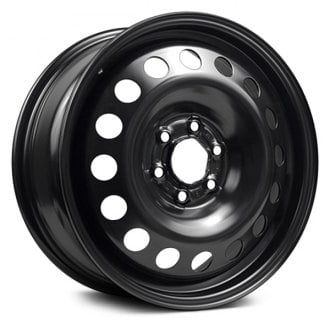 17 Inch Steel Wheels - Black, Truck, Original Rims | CARiD