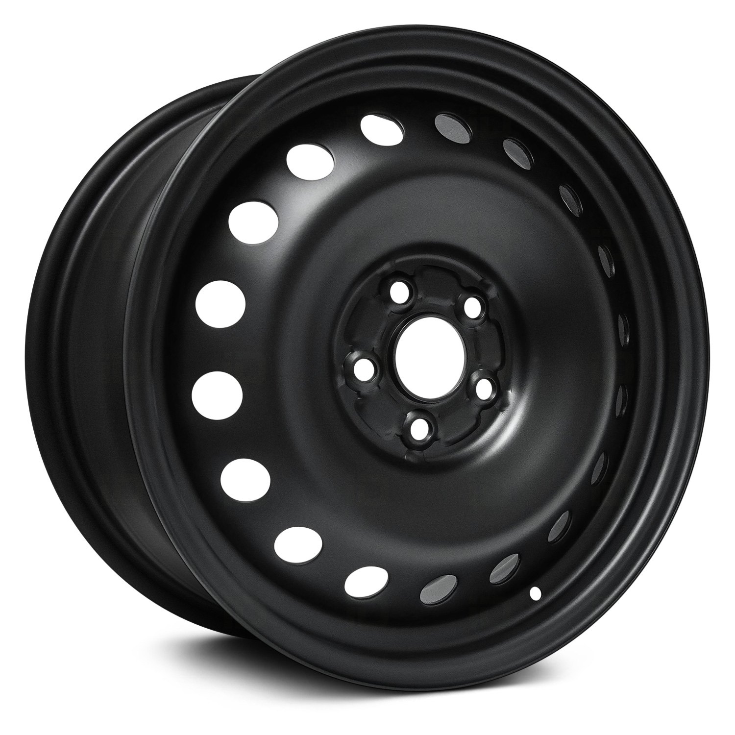 RT® 18" STEEL WHEEL 5 LUG X48563 Wheels Black Rims