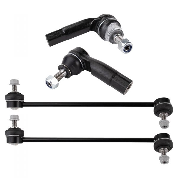 RTS Suspension® - Front Driver and Passenger Side Inner and Outer Steering Tie Rod End Kit