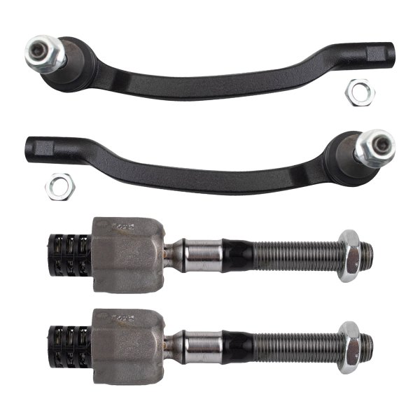 RTS Suspension® - Front Driver and Passenger Side Inner and Outer Steering Tie Rod End Kit