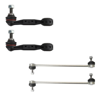 12Pcs Front Control Arm & Stabilizer Bar Link & Tie Rod End
