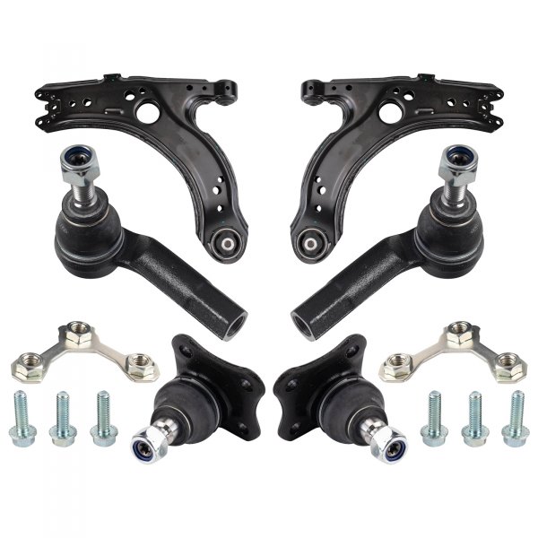 RTS Suspension® - Front Driver and Passenger Side Control Arm and Suspension Kit