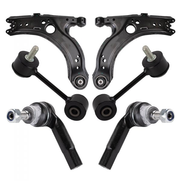 RTS Suspension® - Front Driver and Passenger Side Control Arm and Suspension Kit 