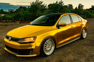 Circuit Silver Machined Face VW Jetta