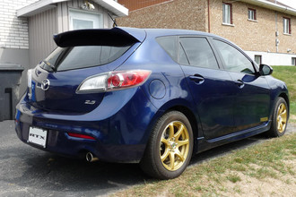 Ink Gold on Mazda 3