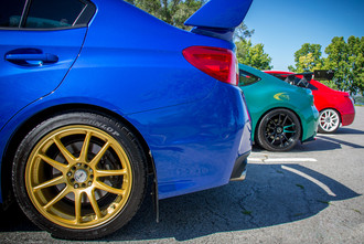 Stag Gold on Mitsubishi Lancer