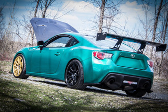 Stag Matte Black on Scion FR S