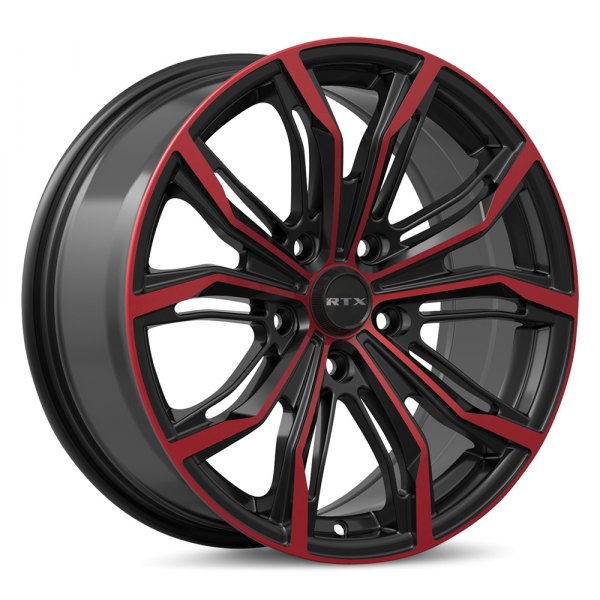 RTX® - BLACK WIDOW Black with Machined Red Face