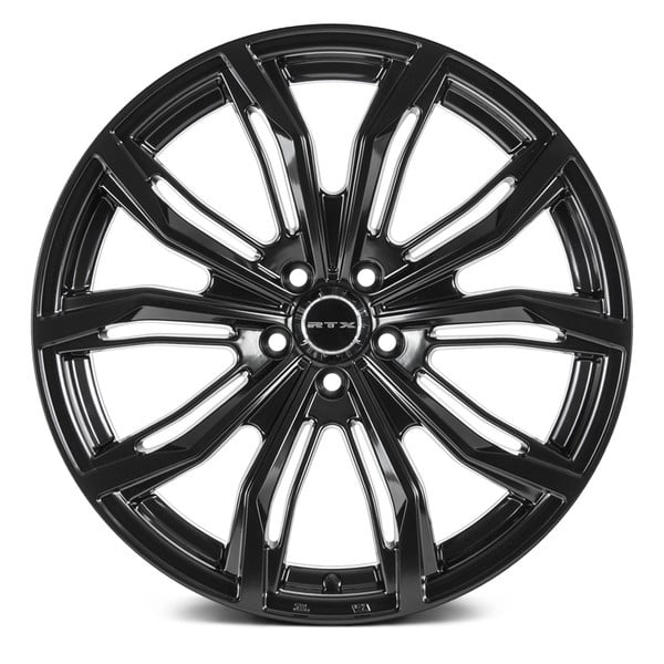 RTX® BLACK WIDOW Wheels - Satin Black Rims - 082692