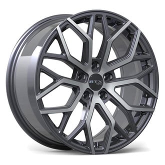 RTX® - D01 Gunmetal with Machined Face