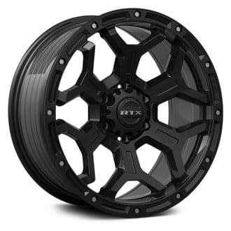RTX® - GOLIATH Satin Black with Milled Rivets