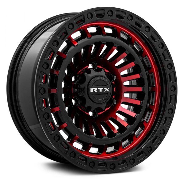 RTX® - MOAB Gloss Black with Machined Red Face