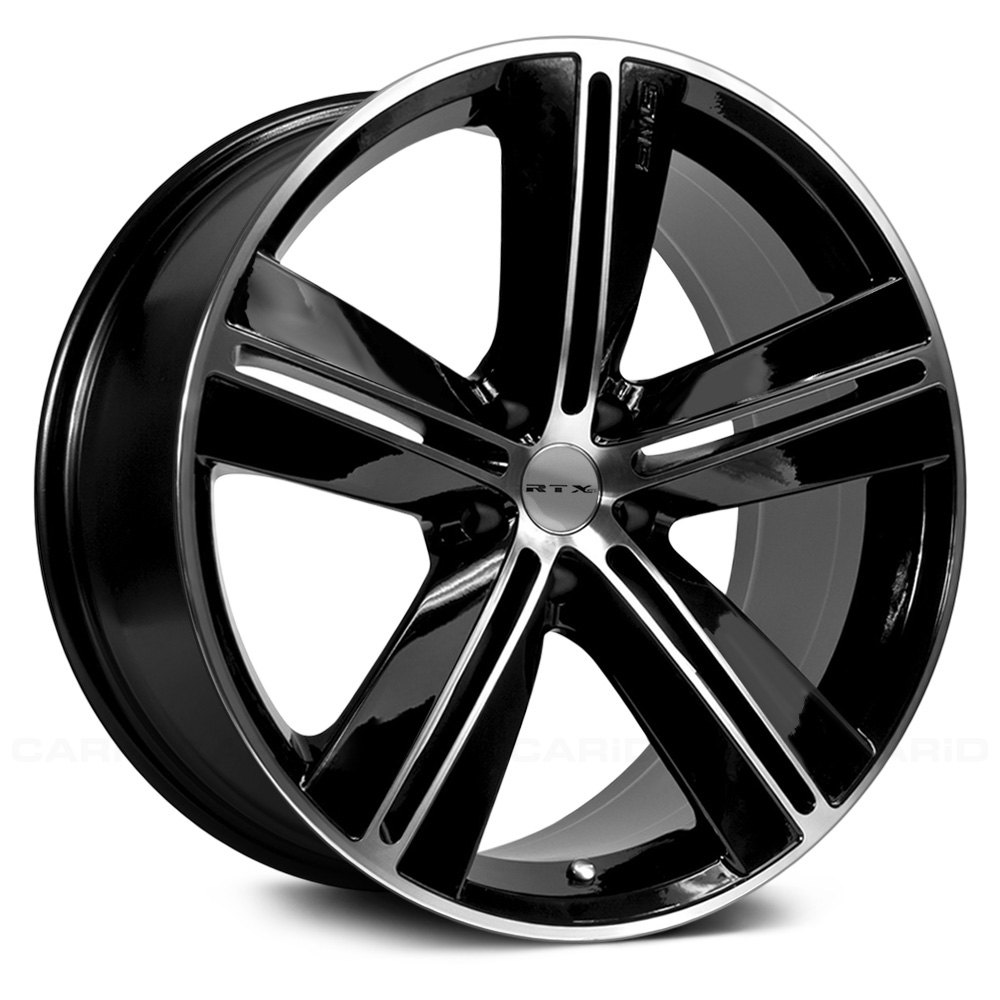 RTX® SMS Wheels - Black with Machined Face Rims