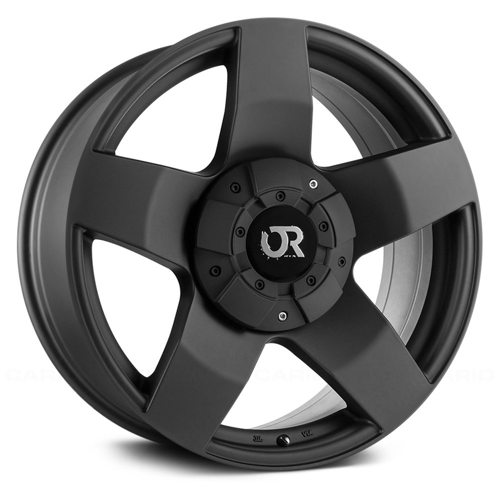 LEVEL 8 Impact Matte Black Wheel with Painted Finish 20 x 9 inches /6x139.7 mm, 9 mm Offset 